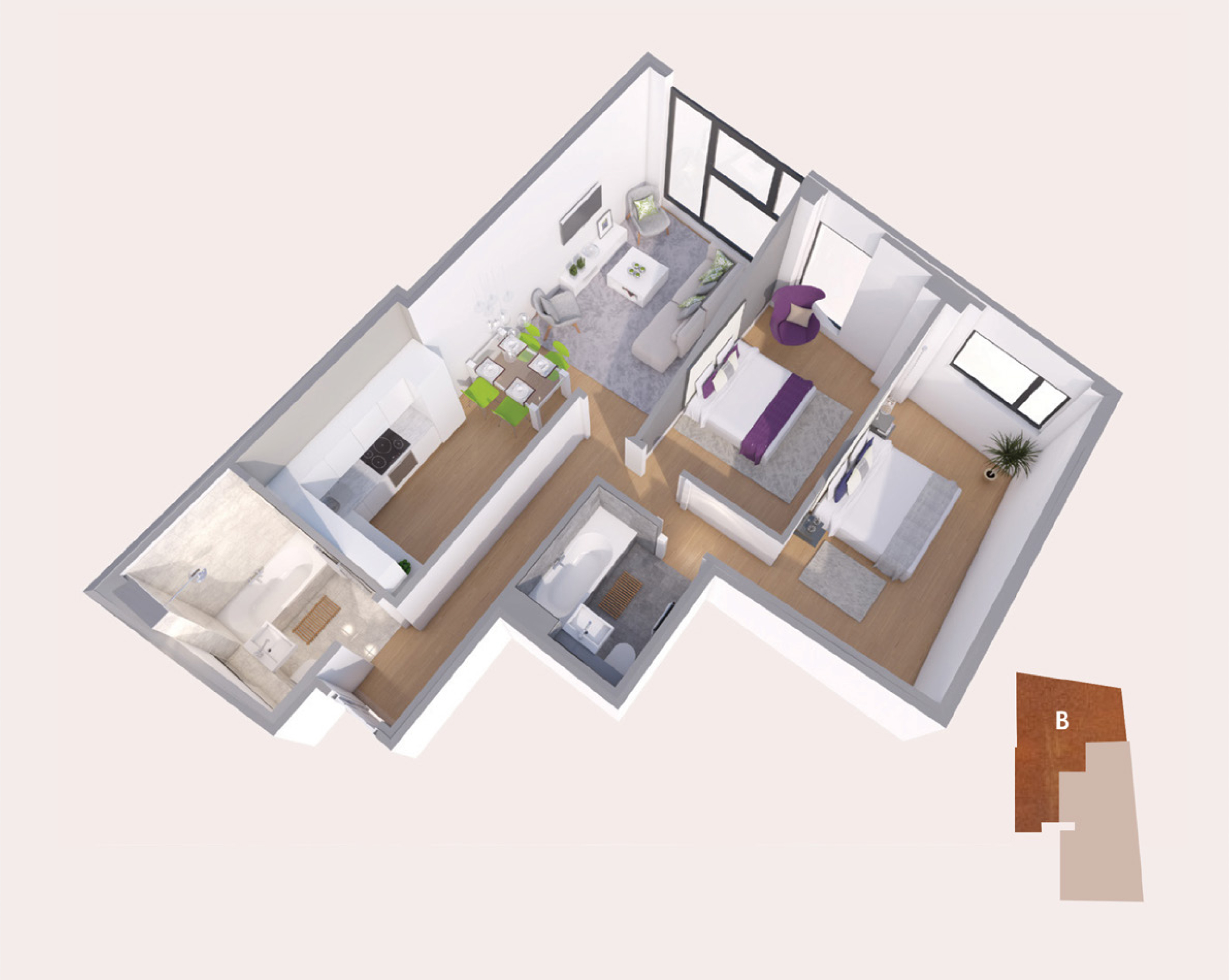Floor Plan B