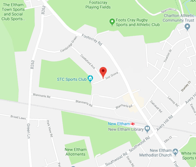 Ivor Grove Map